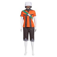 Pokemon Brendan Cosplay Costume Outfit - Coscosmos