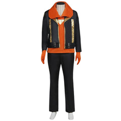 Halloweez Pokemon Go Team Spark Black Leather Jacket Cosplay Costume - Halloweez