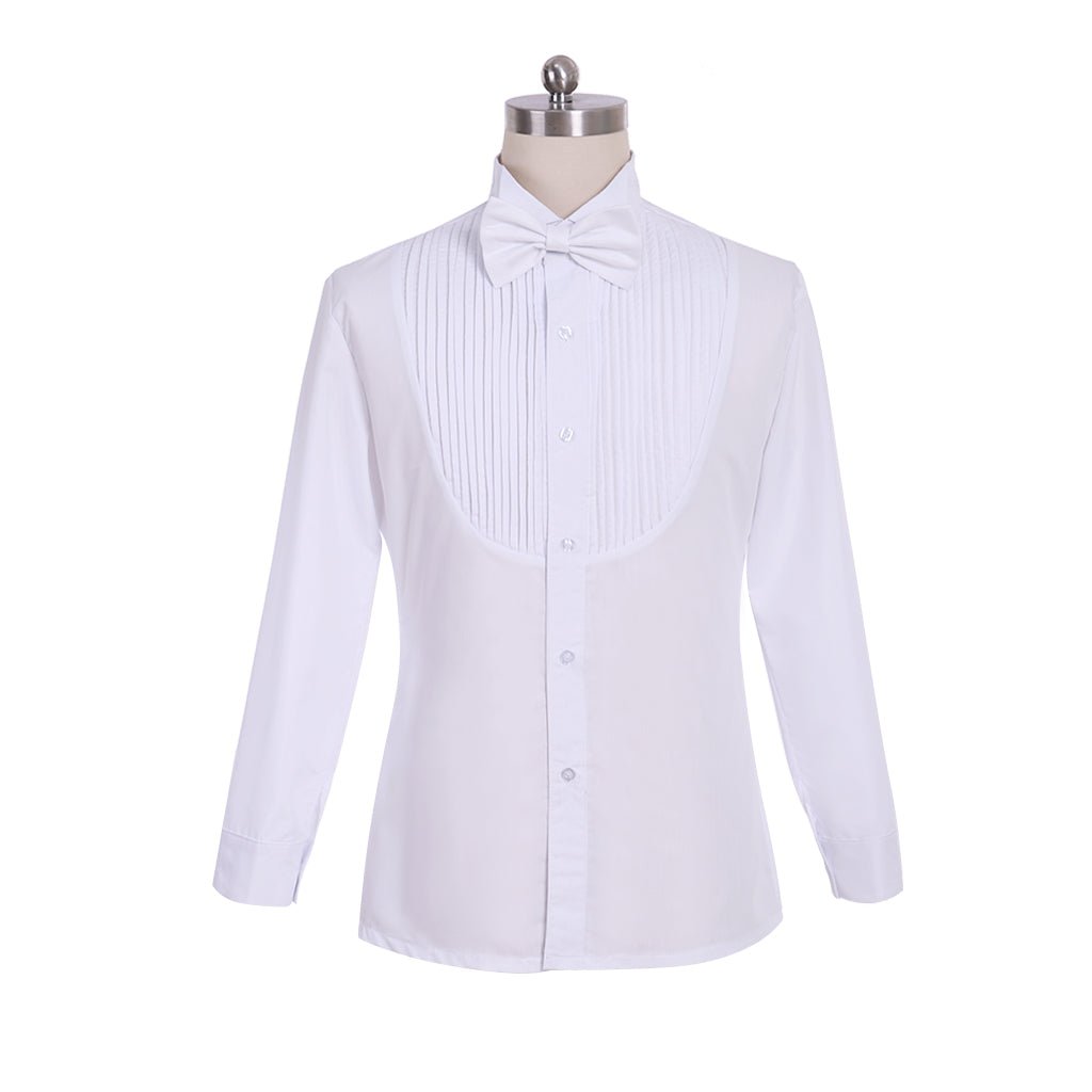Prince Cosplay Costume Blazer Jacket - Men's Rococo Medieval 18th Century White Jacket - Coscosmos