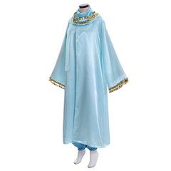 Princess Jasmine Cosplay Costume with Cape | Disney Aladdin Outfit for Halloween & Themed Parties - Coscosmos