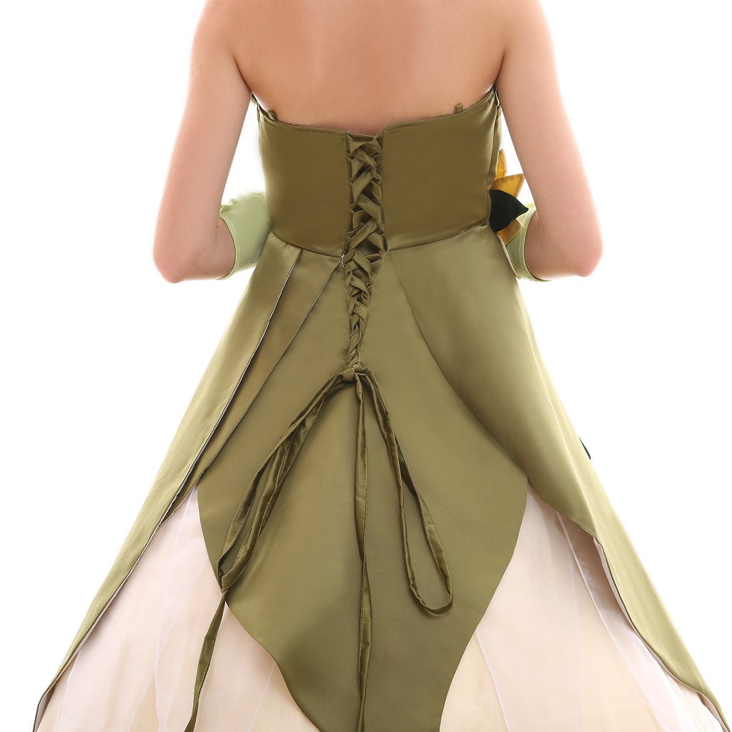 Princess Tiana Cosplay Costume Series | Elegant Dresses for Cosplay, Parties, and Halloween - Coscosmos