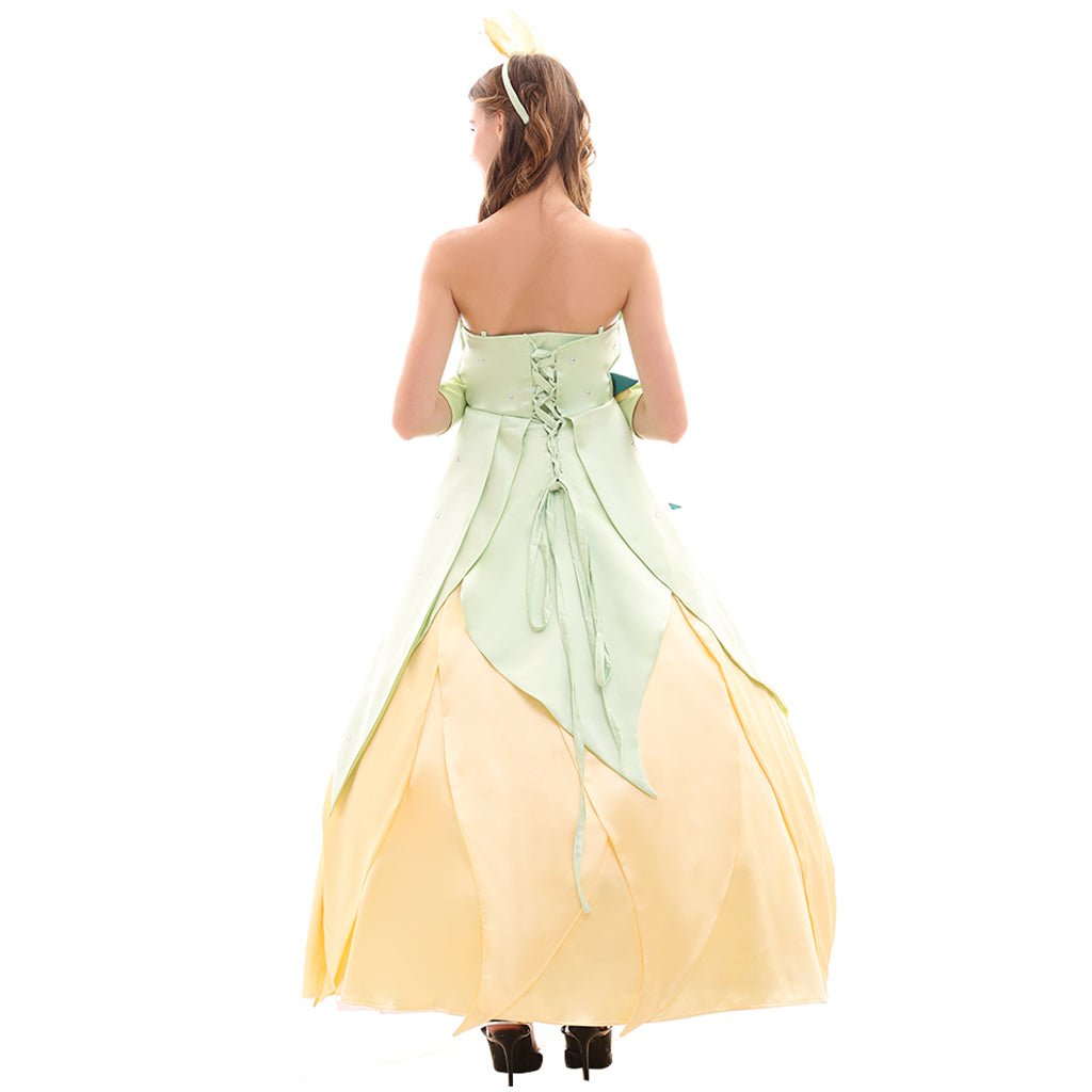 Princess Tiana Cosplay Costume Series | Elegant Dresses for Cosplay, Parties, and Halloween - Coscosmos