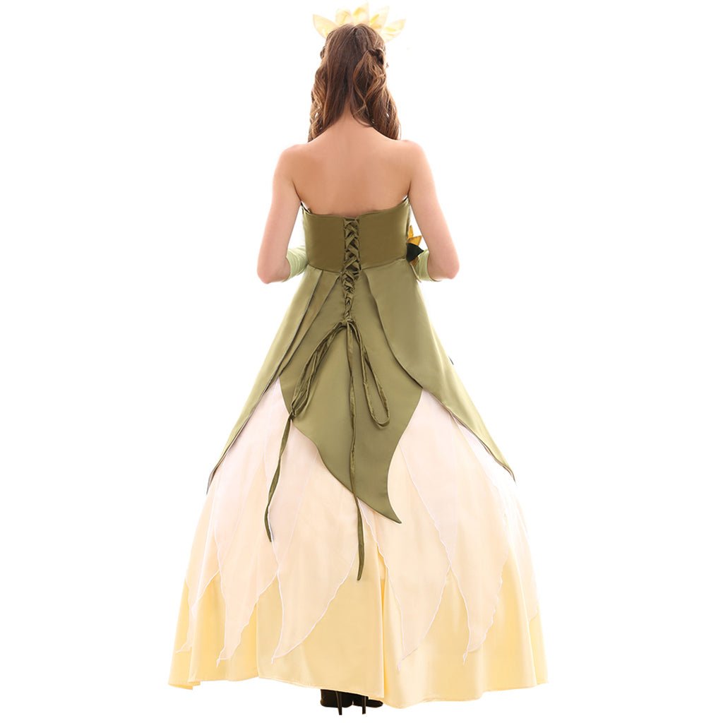 Princess Tiana Cosplay Costume Series | Elegant Dresses for Cosplay, Parties, and Halloween - Coscosmos