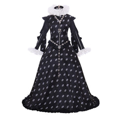 Queen Elizabeth Tudor Renaissance Cosplay Costume | Masquerade Ball Gown Dress for Women - Coscosmos