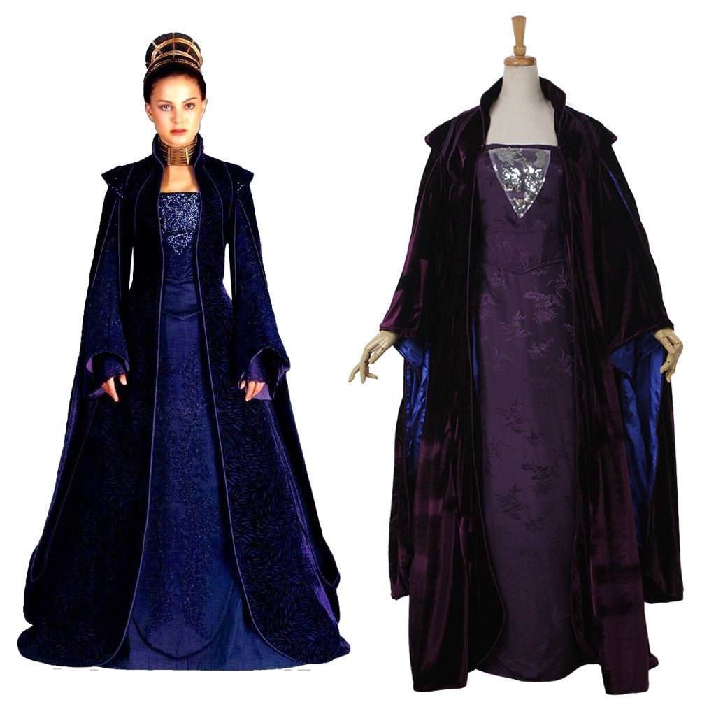 Queen Padme Naberrie Amidala Dress - Women's Custom Made Halloween Cosplay Costume | Coscomos - Coscosmos