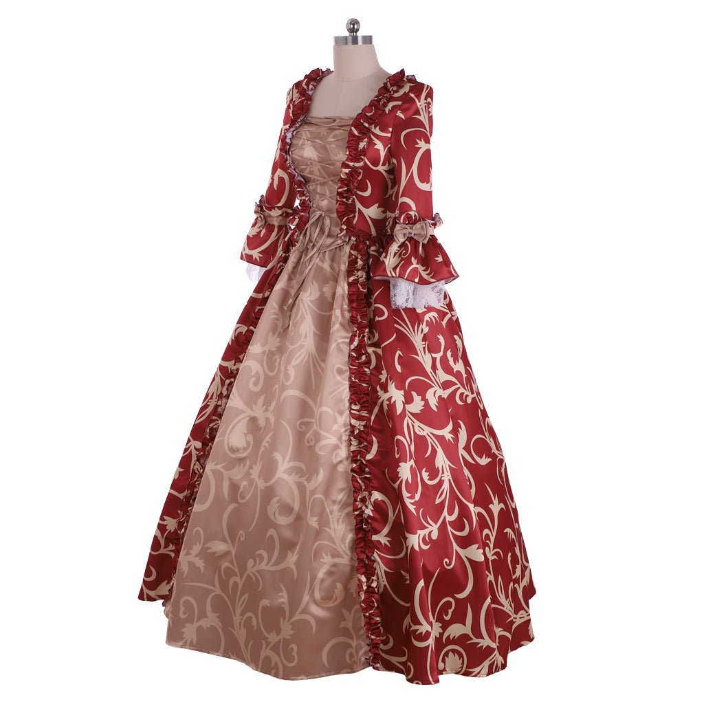 Queen Victoria Princess Wedding Party Dress | 17th & 18th Century Victorian Cosplay Costume for Halloween & Events - Coscosmos