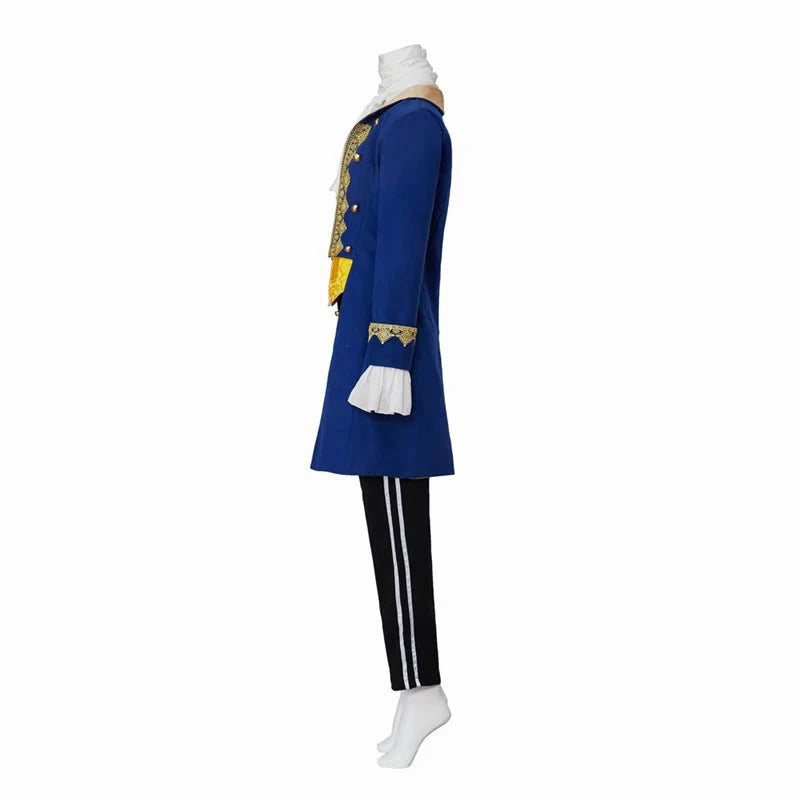 Regal Victorian Prince Uniform Tuxedo - Medieval Noble Men’s Regency Dress - Coscosmos