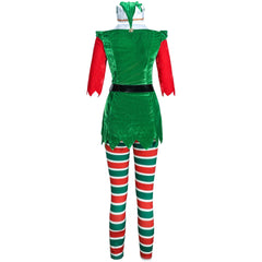 Halloweez Striped Christmas Pants - Long Sleeves 2023 New European Style Holiday Outfit - Halloweez