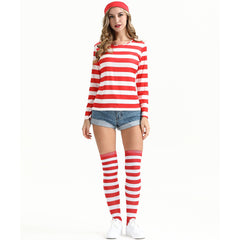 Halloweez British Anime Smart Wally Costume Set for Couples, Perfect for Christmas Cosplay - Halloweez