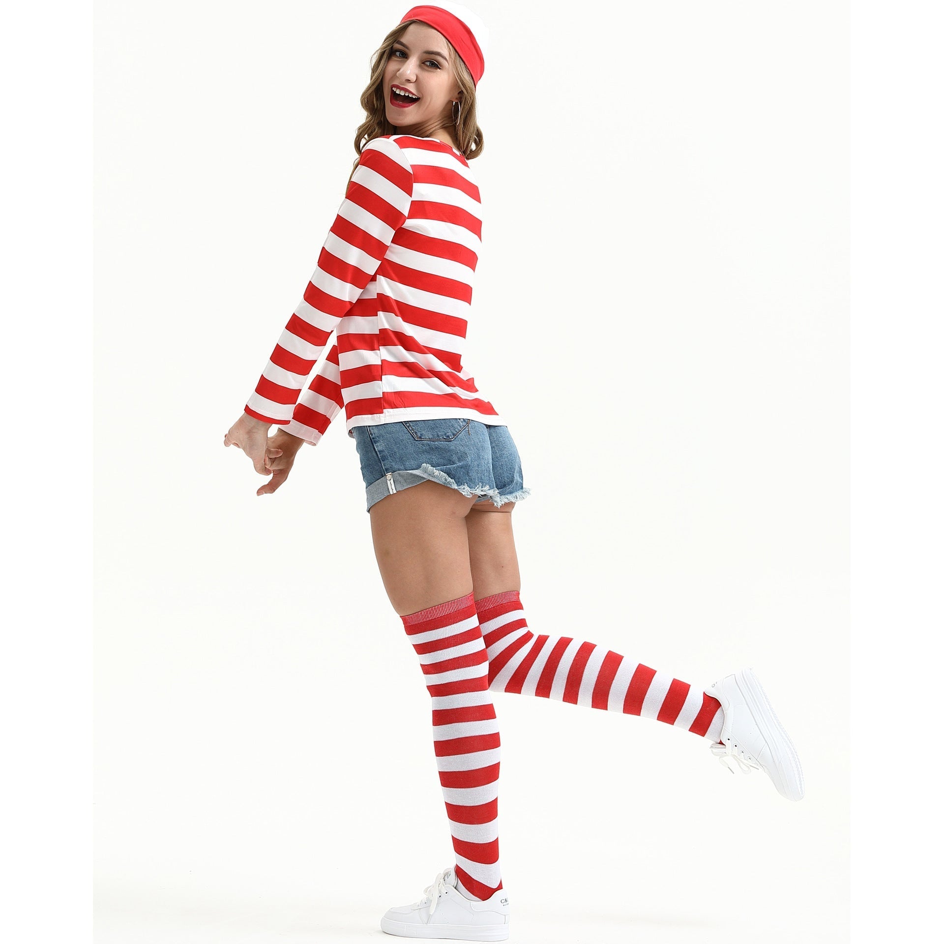 Halloweez British Anime Smart Wally Costume Set for Couples, Perfect for Christmas Cosplay - Halloweez
