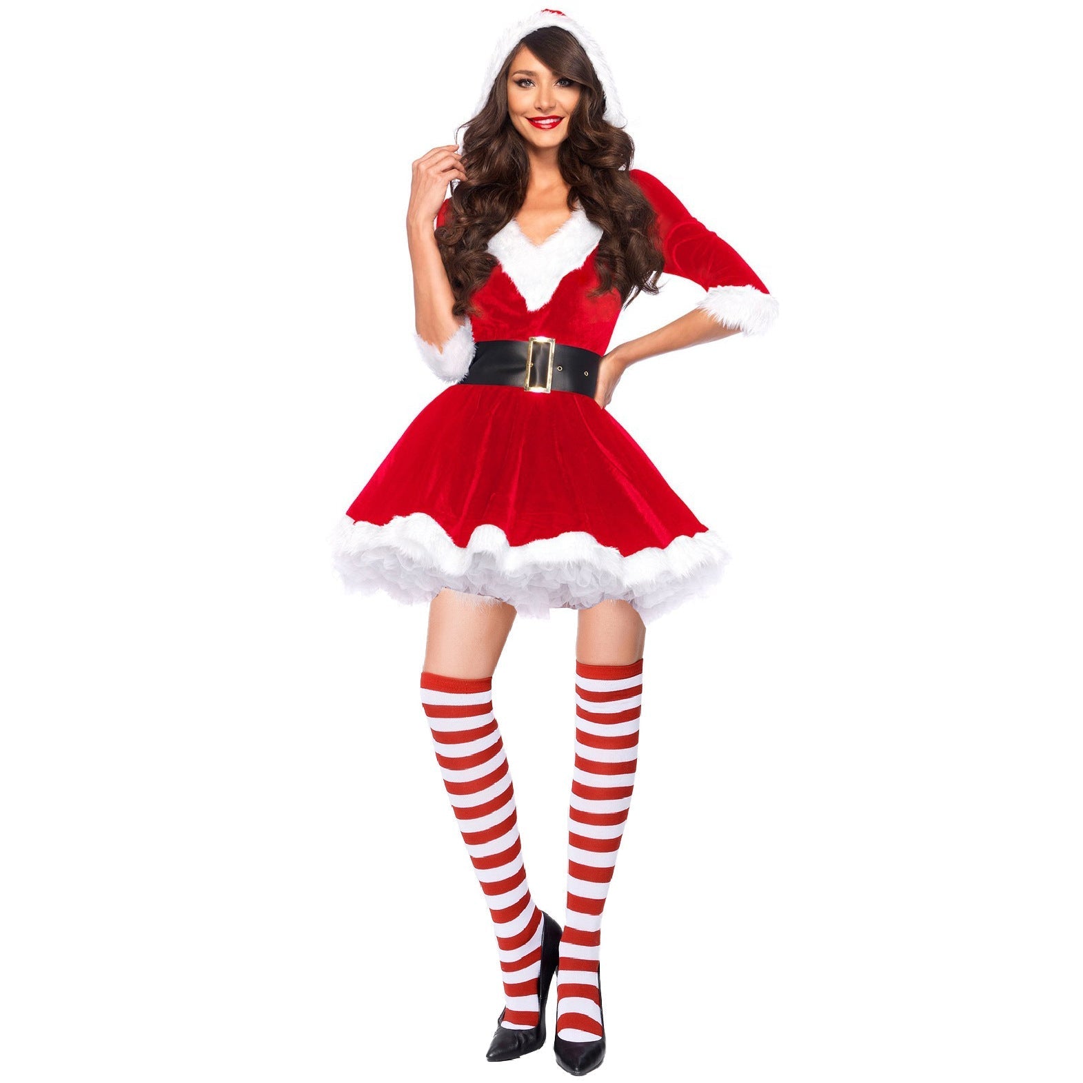 S - XXL Premium, Large Size, Sexy Christmas Costume, Cosplay Girls Christmas Costume, Performance Christmas Costume - Coscosmos