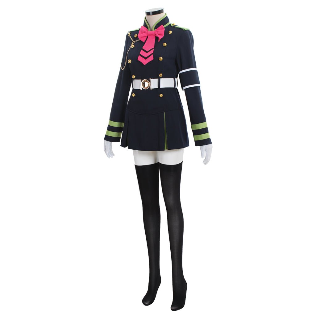 Halloweez Shinoa Hiragi Uniform Dress Cosplay Costume - Authentic Seraph Look - Halloweez