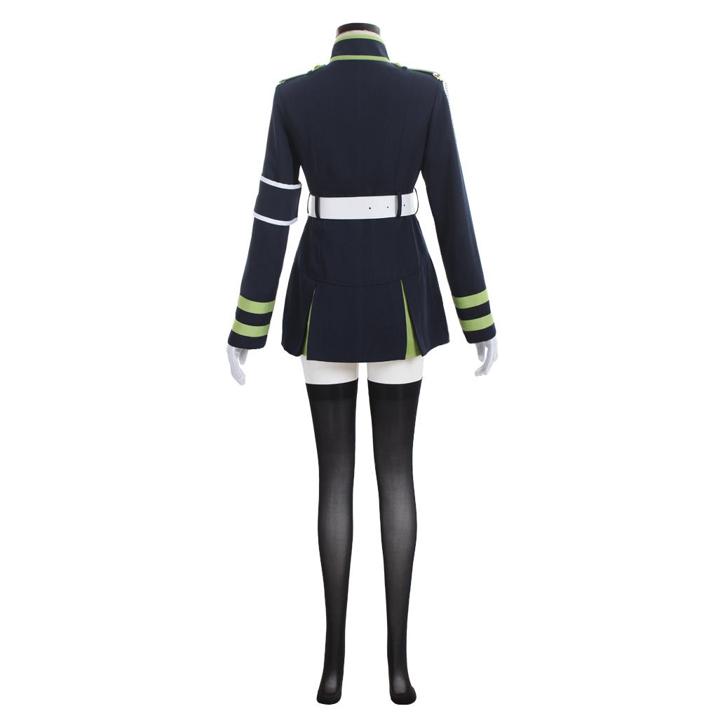 Halloweez Shinoa Hiragi Uniform Dress Cosplay Costume - Authentic Seraph Look - Halloweez