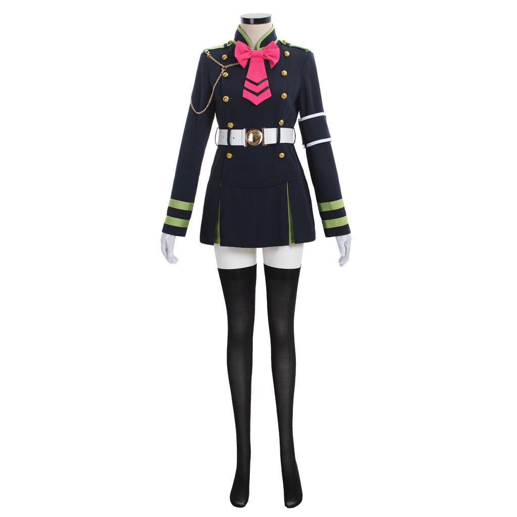 Halloweez Shinoa Hiragi Uniform Dress Cosplay Costume - Authentic Seraph Look - Halloweez