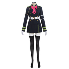 Halloweez Shinoa Hiragi Uniform Dress Cosplay Costume - Authentic Seraph Look - Halloweez