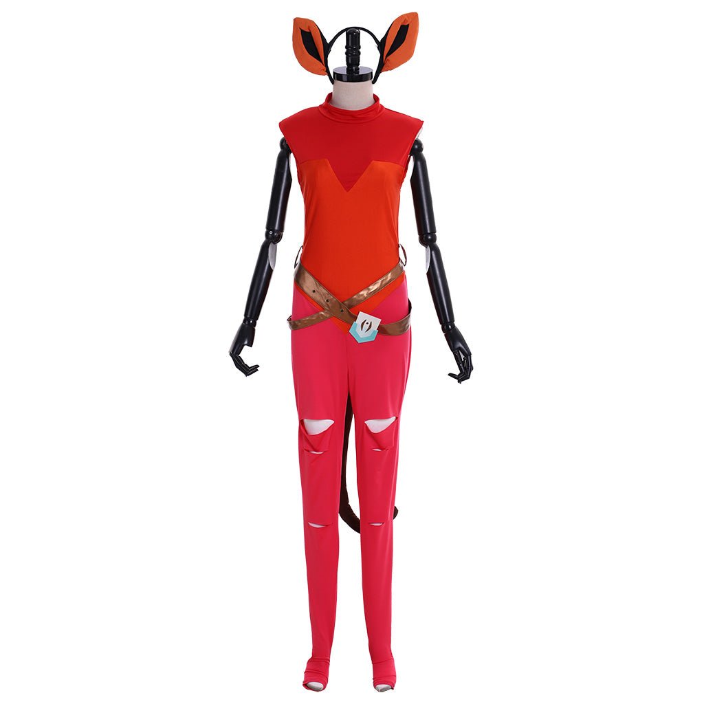 Halloweez Catra Cosplay Costume from She-Ra Princess of Power - Premium Quality and Authentic Design - Halloweez
