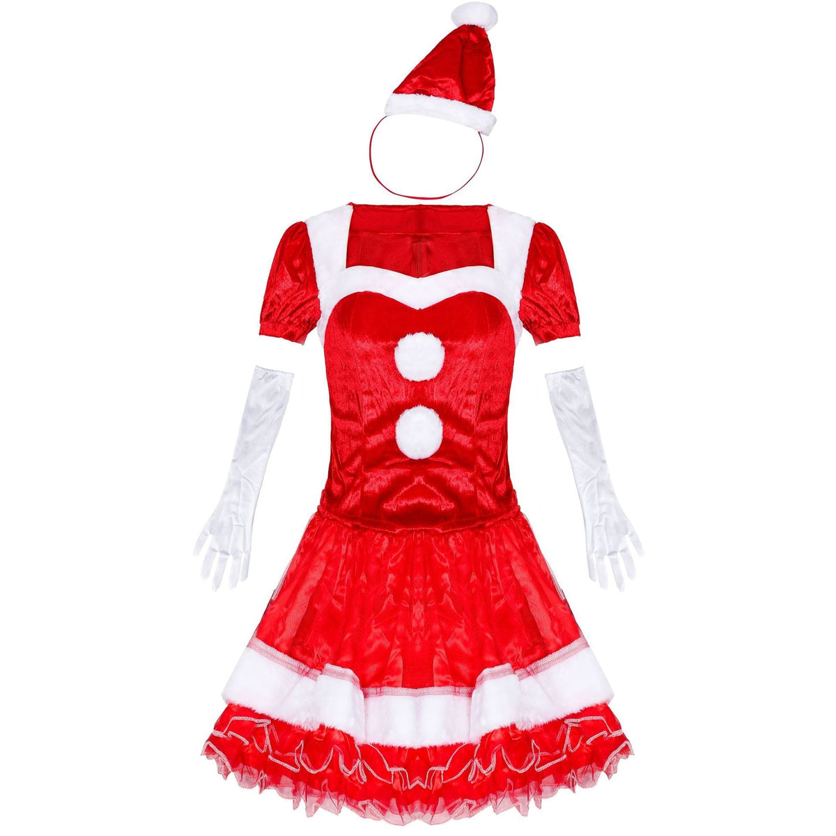 Elegant Halloweez Split Christmas Costumes for Holiday Parties - Halloweez