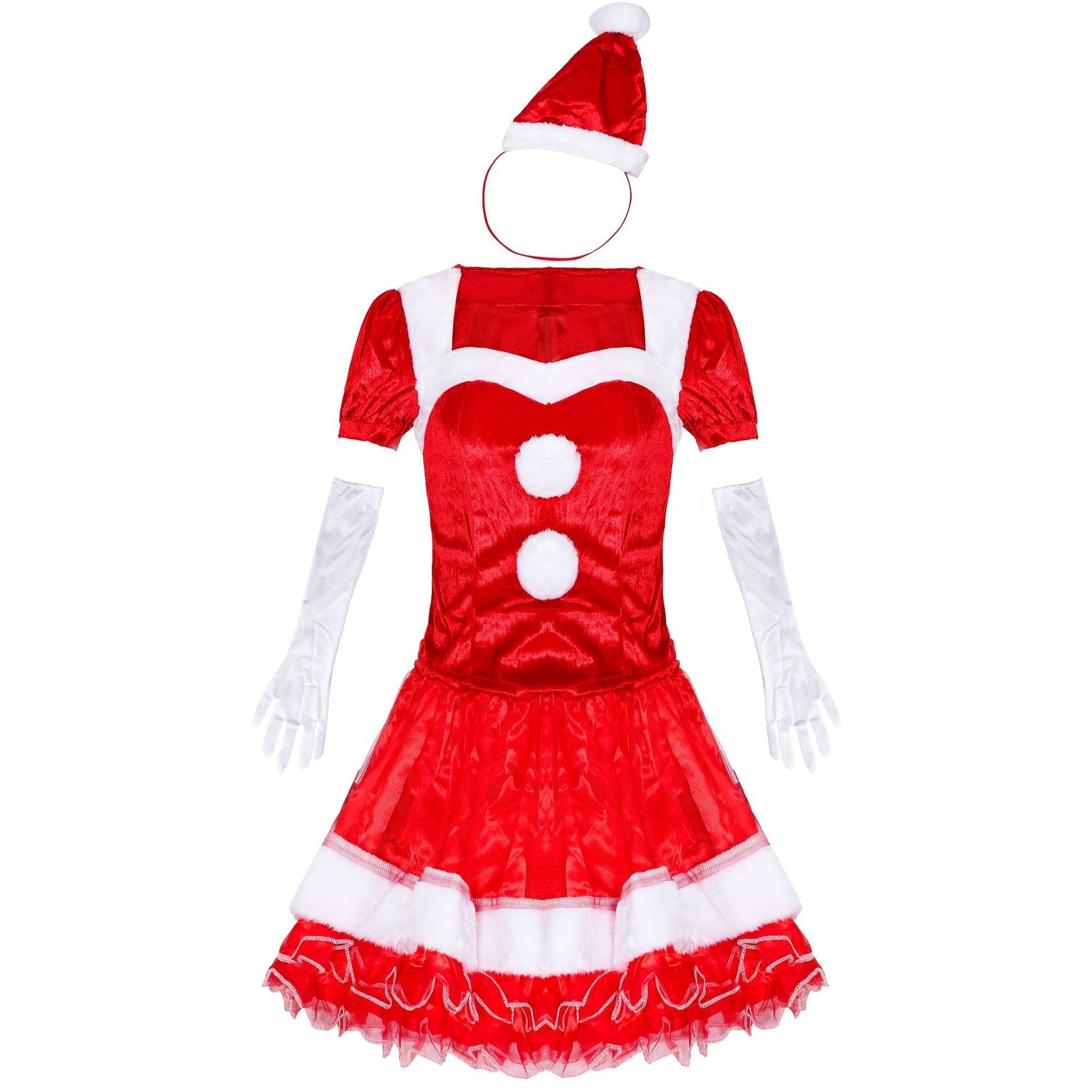 Elegant Halloweez Split Christmas Costumes for Holiday Parties - Halloweez