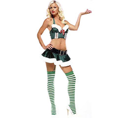 Halloweez Three-Point Christmas Lingerie Set - Cosplay Costume for Women - Halloweez