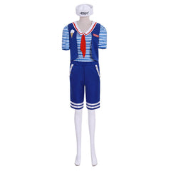 Stranger Things Robin's Scoops Ahoy Uniform Adult Costume - Coscosmos