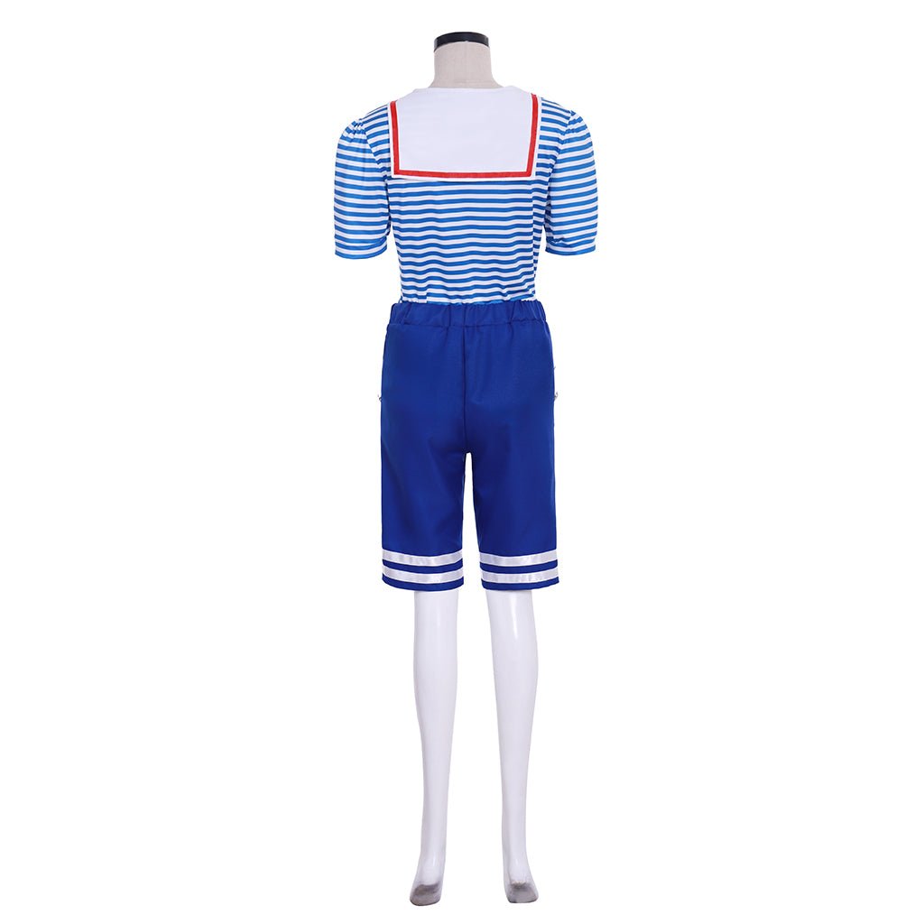 Stranger Things Robin's Scoops Ahoy Uniform Adult Costume - Coscosmos