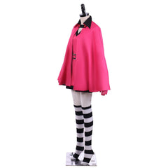 Halloweez Chocolat Meilleure Pink Dress with Cape and Hat Cosplay Outfit - Halloweez