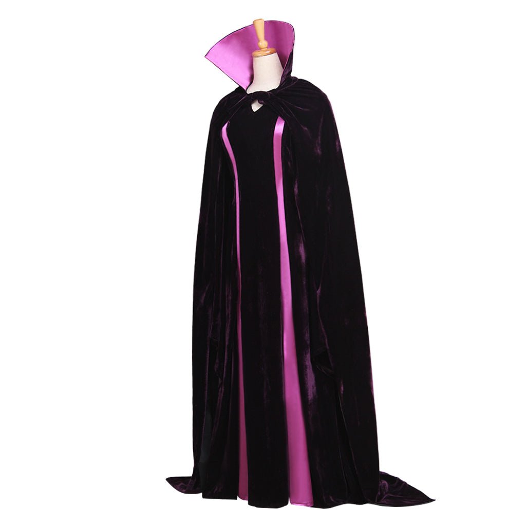 Super Villain Costume Dress | Sleeping Beauty Inspired Halloween Cosplay Costume - Coscosmos