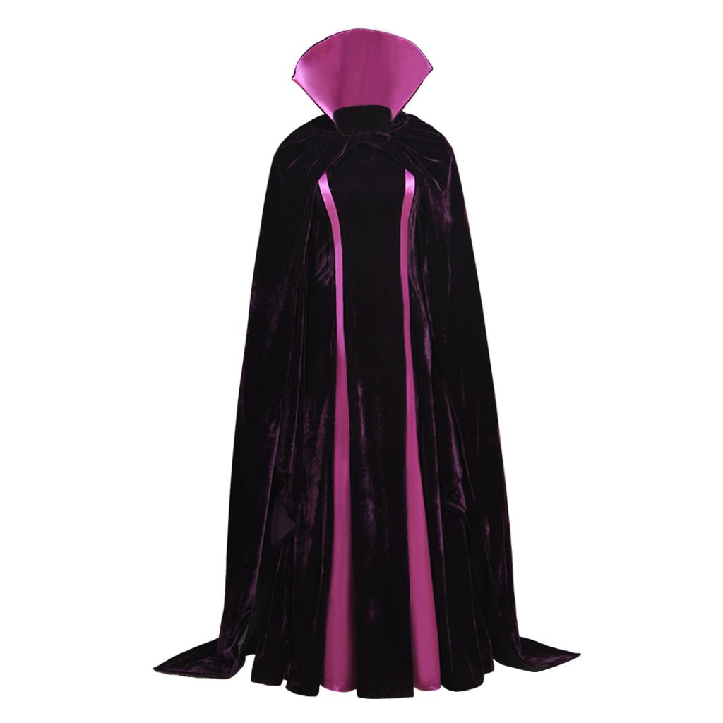 Super Villain Costume Dress | Sleeping Beauty Inspired Halloween Cosplay Costume - Coscosmos