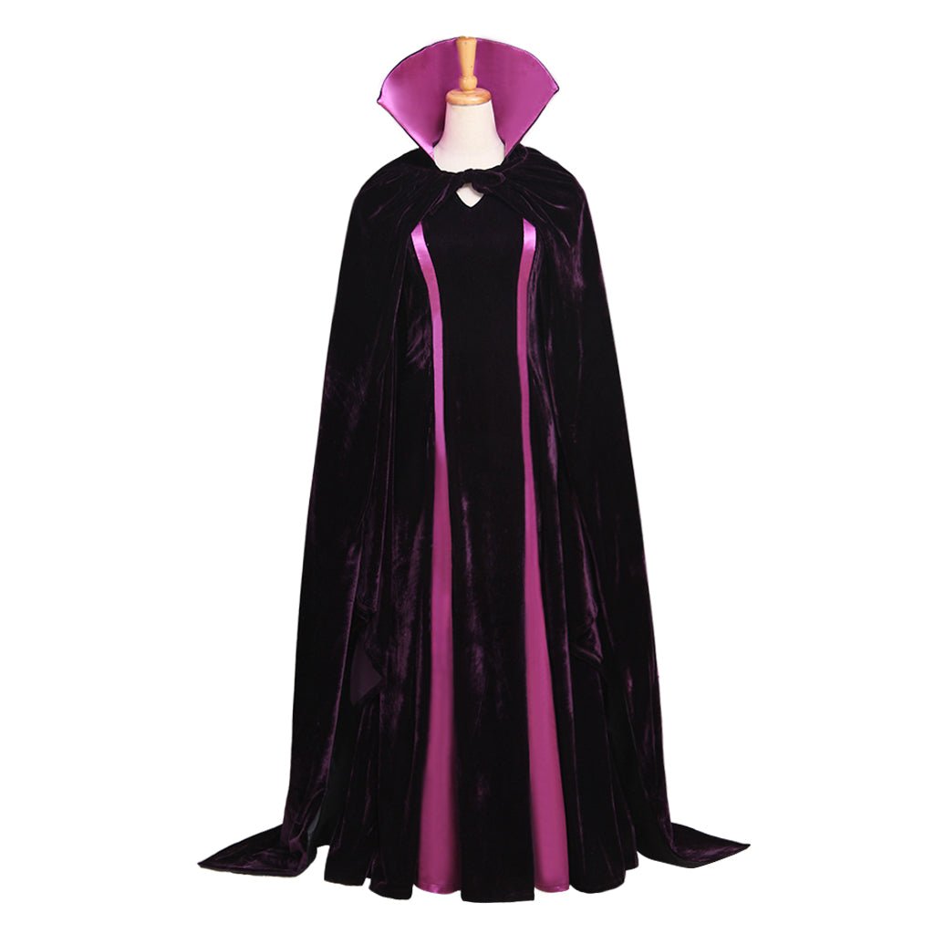 Super Villain Costume Dress | Sleeping Beauty Inspired Halloween Cosplay Costume - Coscosmos