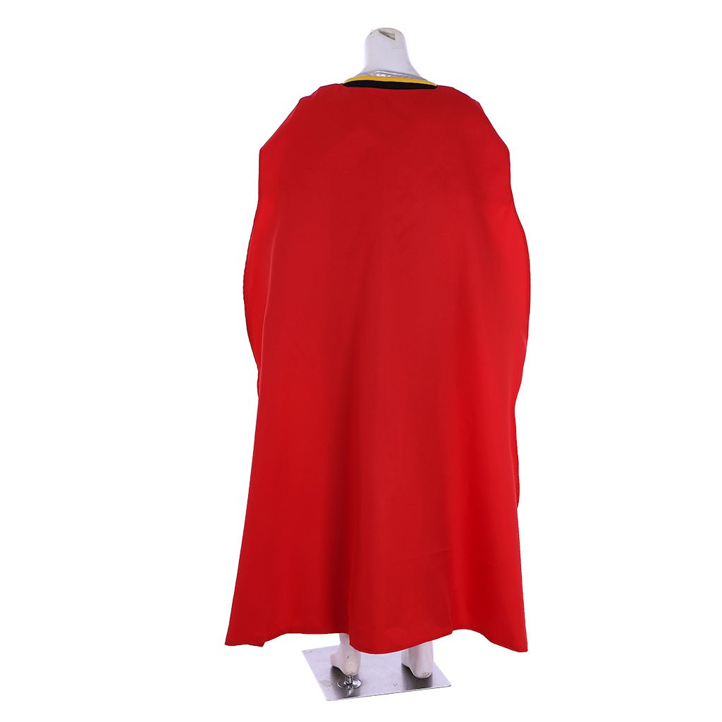 Superhero Thor Uniform Suit with Cloak, Custom - Made for Ultimate Fit - Coscosmos