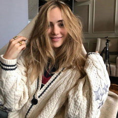 Halloweez Inspired Knit Wool Cardigan | Warm and Stylish Christmas Sweater for Women - Halloweez