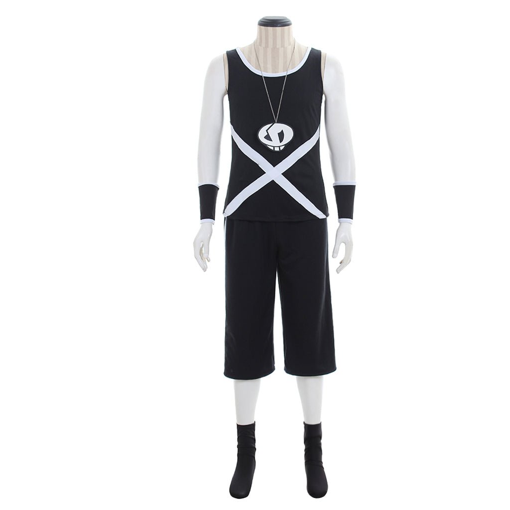 Team Skull Grunts Male Cosplay Costume – Pokémon Villain Style Outfit f - Coscosmos