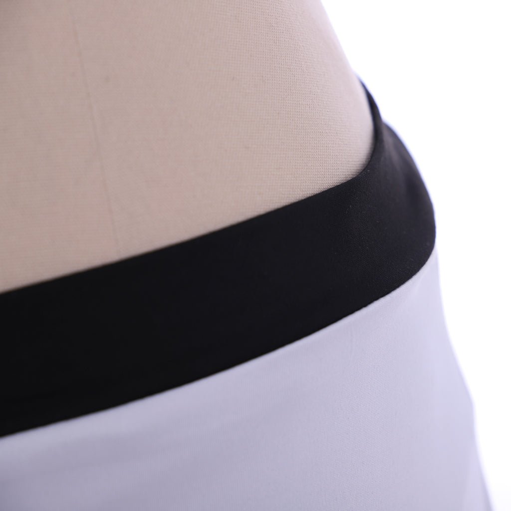 The Last Airbender Ty Lee Cosplay Swimsuit Set – Sexy White Top and Mini Skirt - Coscosmos