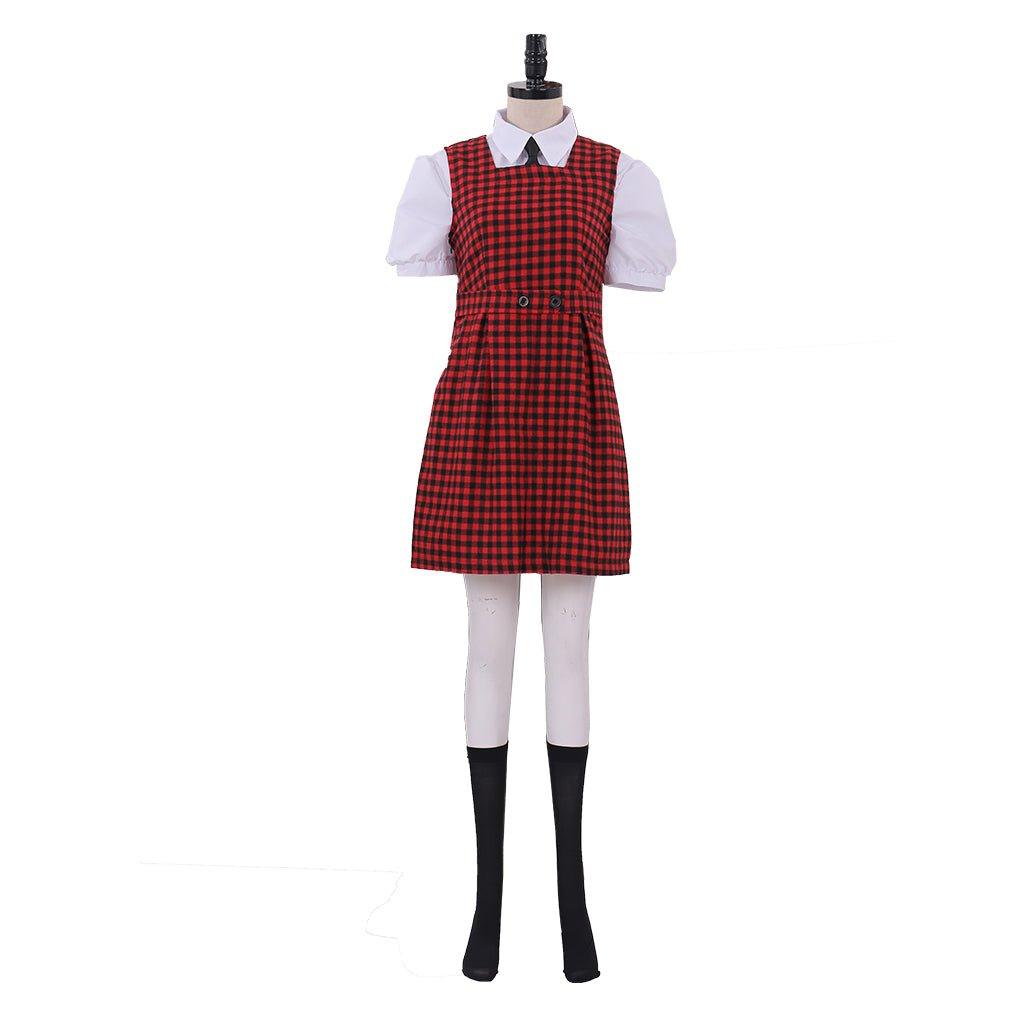 The Umbrella Academy Girl School Uniform Cosplay Costume | Authentic Jacket and Dress for Adults - Coscosmos