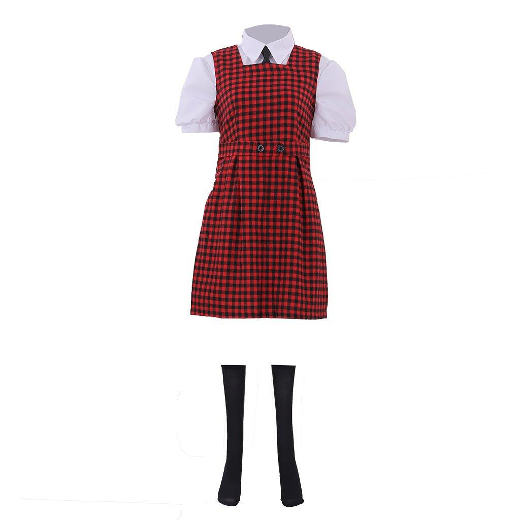 The Umbrella Academy Girl School Uniform Cosplay Costume | Authentic Jacket and Dress for Adults - Coscosmos