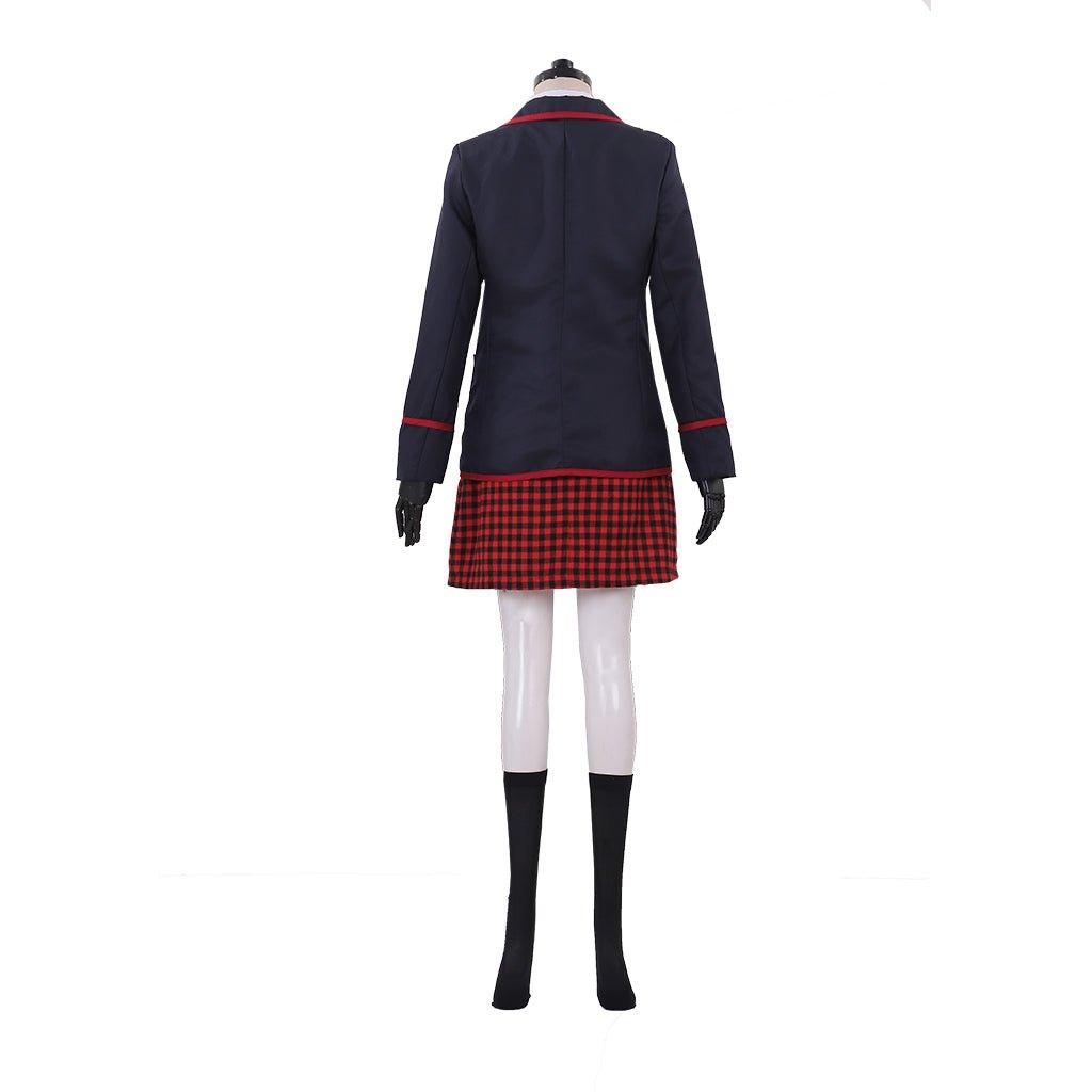 The Umbrella Academy Girl School Uniform Cosplay Costume | Authentic Jacket and Dress for Adults - Coscosmos