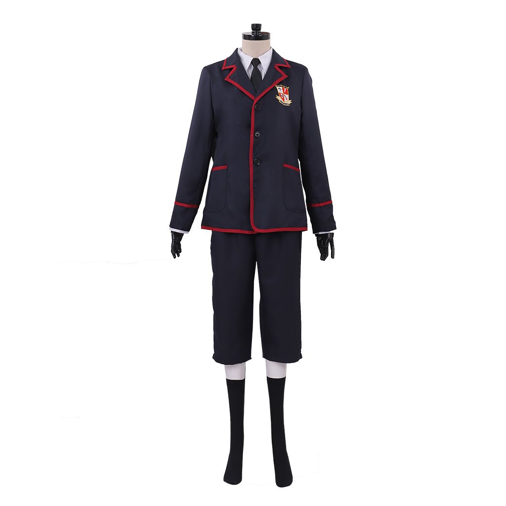 The Umbrella Academy Male School Uniform Cosplay Costume - Coscosmos