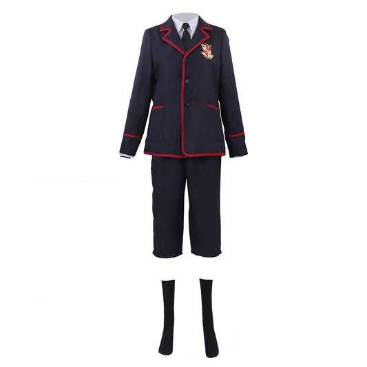 Halloweez Umbrella Academy Male School Uniform Cosplay Costume - Halloweez