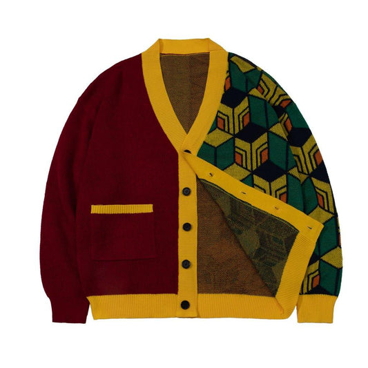Halloweez Giyuu Cosplay Sweater | Stylish Cardigan Jacket Coat for Adult Fans - Halloweez