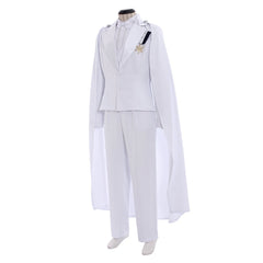 Tuxedo Mask Mamoru Chiba Wedding Dress White Cosplay Costume - Coscosmos