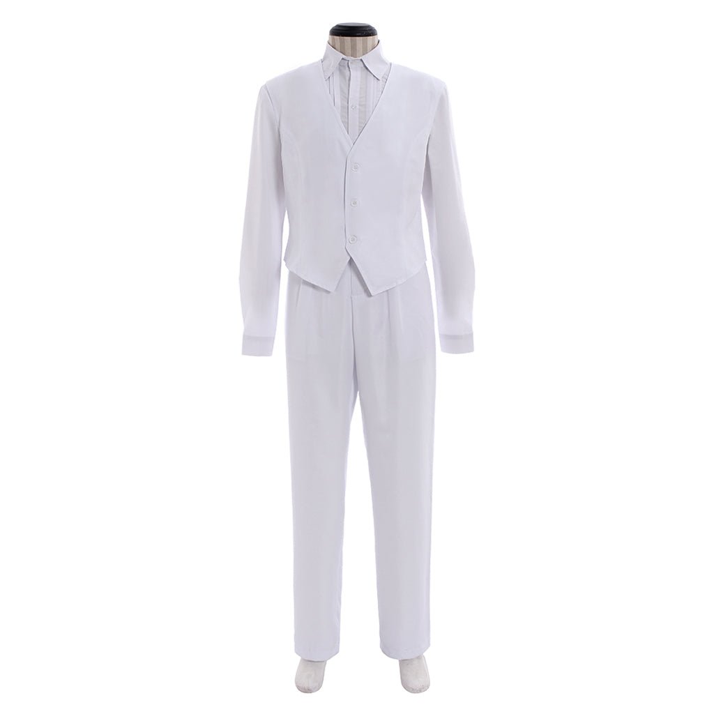 Tuxedo Mask Mamoru Chiba Wedding Dress White Cosplay Costume - Coscosmos