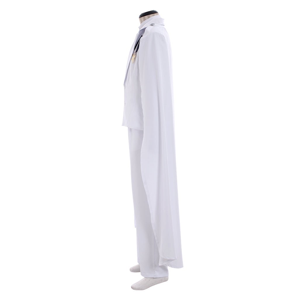 Tuxedo Mask Mamoru Chiba Wedding Dress White Cosplay Costume - Coscosmos