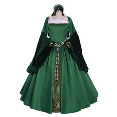 Victorian Queen Elizabeth Tudor Period Gothic Cosplay Costume | Tudor Renaissance Faire Dress - Coscosmos