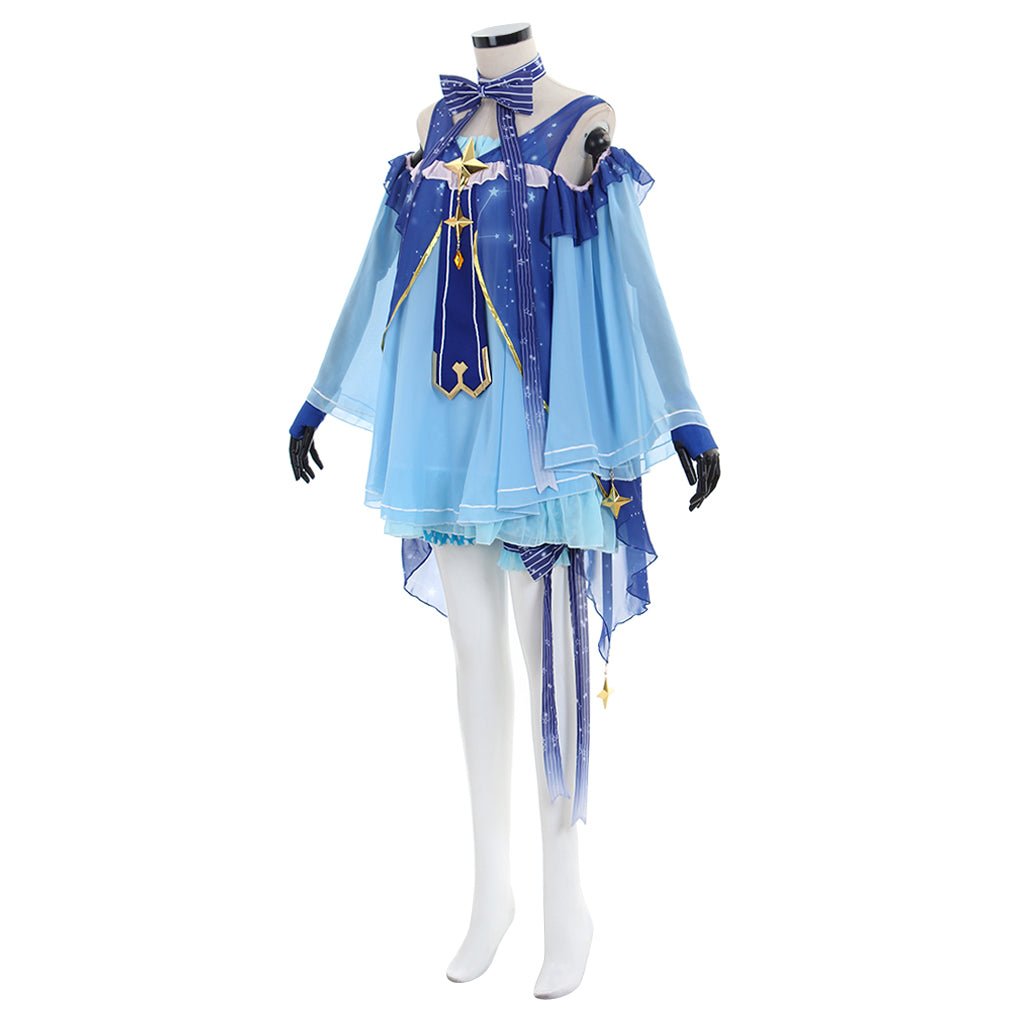 Vocaloid Hatsune Miku Cosplay Snow Miku Costume - Coscosmos