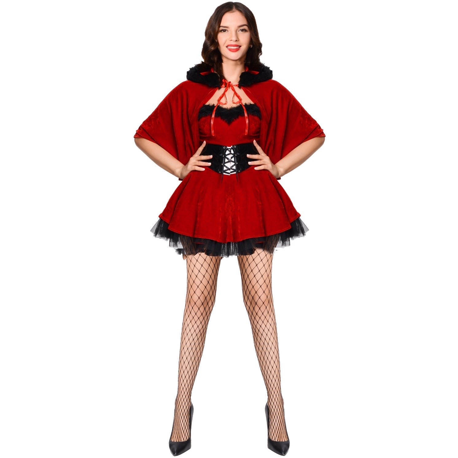 Women's Halloweez Christmas Clothing Set - Sexy Cosplay Stage Performance Outfit - Halloweez