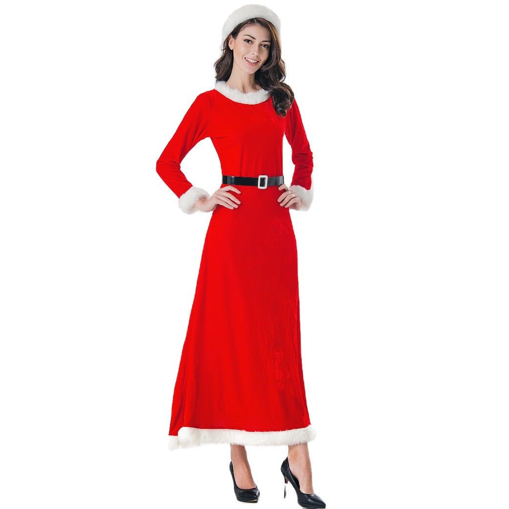 Halloweez Women's Christmas Costumes - Cosplay Long Dresses for a Sexy Holiday Look - Halloweez
