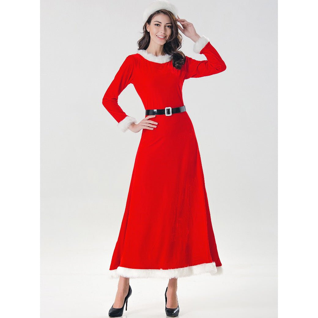 Halloweez Women's Christmas Costumes - Cosplay Long Dresses for a Sexy Holiday Look - Halloweez