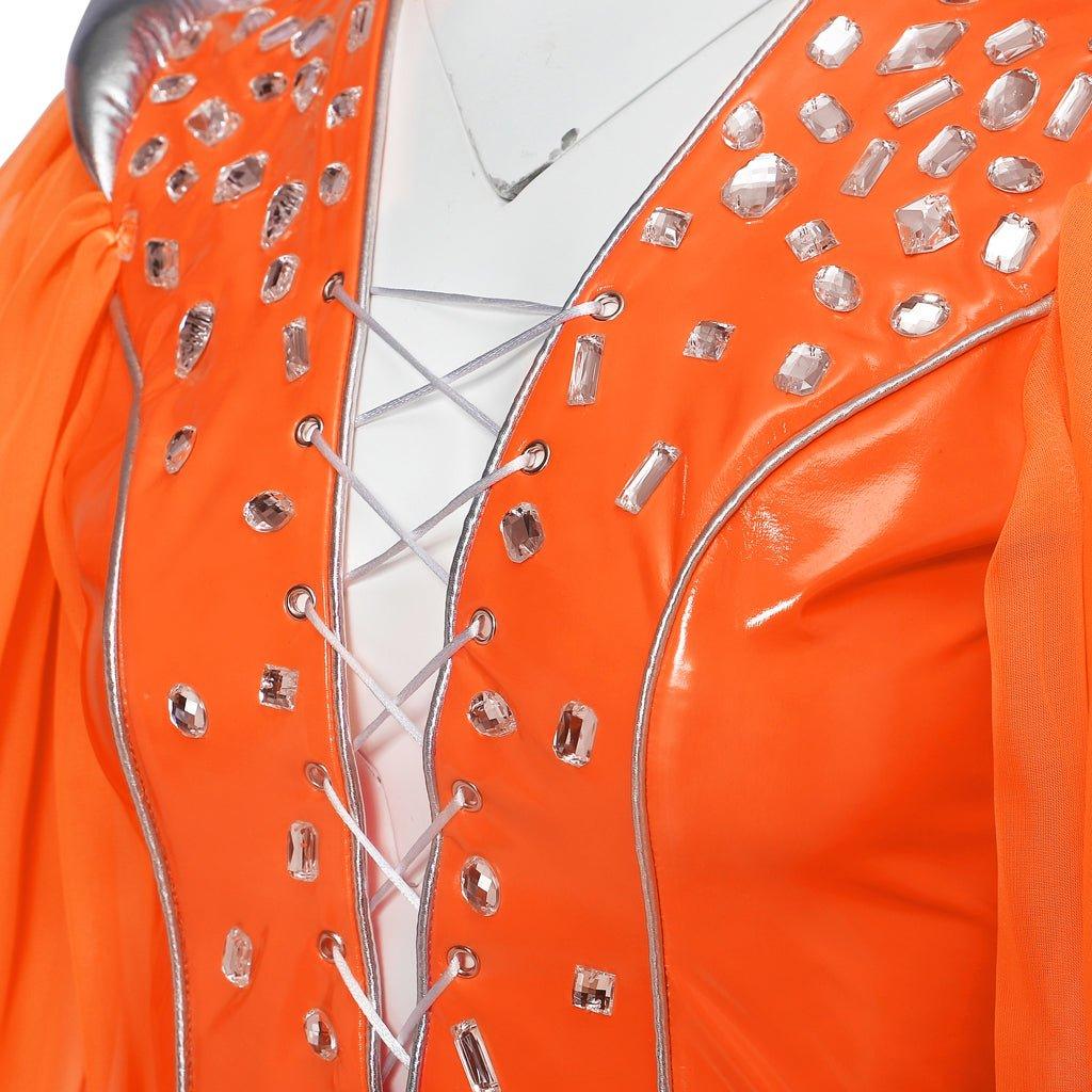 Women's Luxurious Halloweez Mamma Mia Cosplay Costume | Stage Performance Outfit - Halloweez