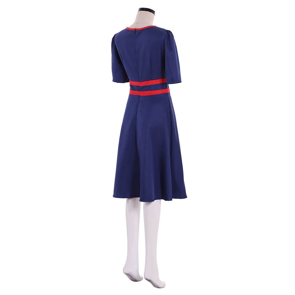 Women’s Officer Agent Margaret/Peggy Carter Dress Cosplay Costume Suit - Coscosmos