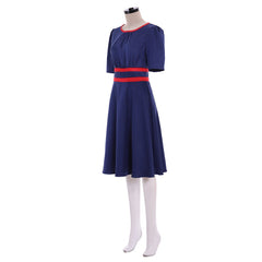 Women’s Officer Agent Margaret/Peggy Carter Dress Cosplay Costume Suit - Coscosmos